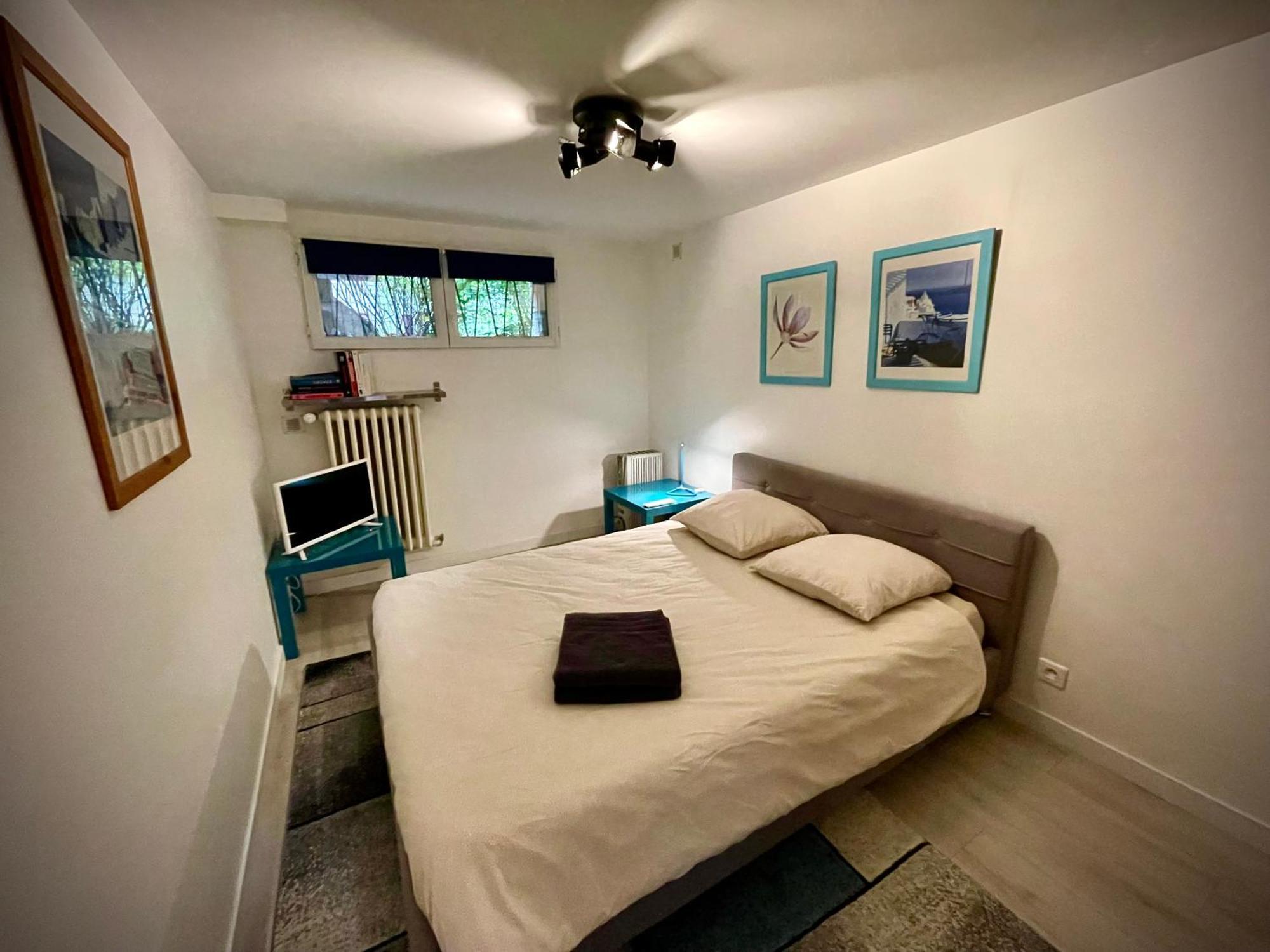 Appartement Cosy, Independant Avec Jardin Meudon Buitenkant foto