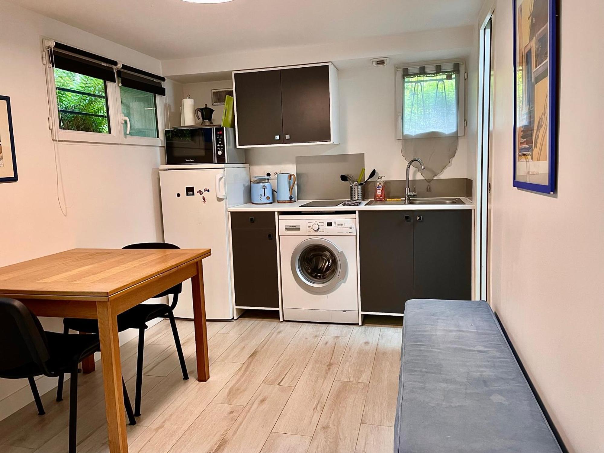 Appartement Cosy, Independant Avec Jardin Meudon Buitenkant foto